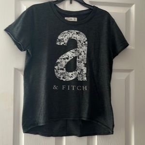 ABERCROMBIE KIDS T-SHIRT DARK GRAY SHIRT 15-16